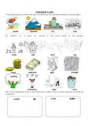 English Worksheet: Comparing Places