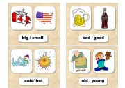 English Worksheet: Comparison cards 3