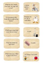 English Worksheet: Jokes 2