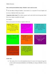 English Worksheet: a lesson plan- how to use a childrens story in a class