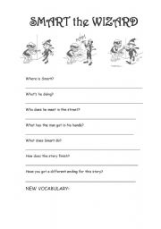 English worksheet: js smart01