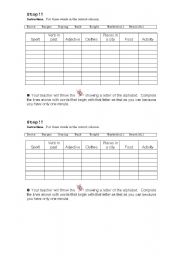 English worksheet: Stop!!