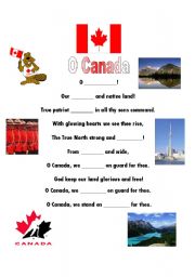 English Worksheet: Canada