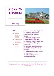 A DAY IN LONDON