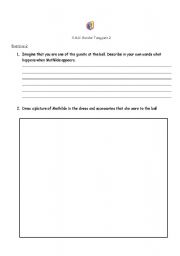 English Worksheet: teaching character in the short story The Necklace