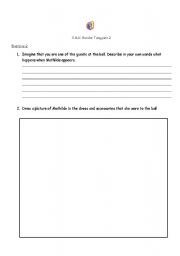 English worksheet: teaching character in the short story The Necklace