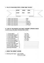 worksheet for grade 2 students