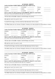 English Worksheet: DESPITE-ALTHOUGH