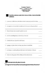English Worksheet: Taken from English in Mind