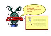 English Worksheet: Whats your name?