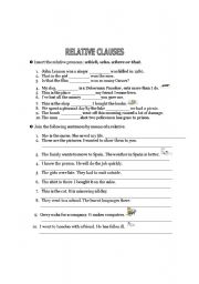 Relative clauses