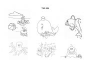 English Worksheet: The Sea