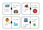 English Worksheet: 1st conditional dominoes set 4