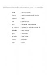 English worksheet: CHARLOTTES WEB