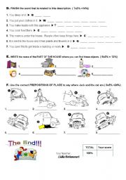 English Worksheet: House Quiz Part 2