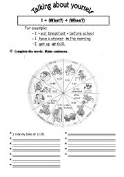 English Worksheet: series of activities