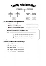 English Worksheet: sereis of activities 
