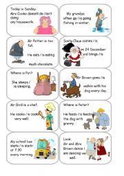 English Worksheet: Present Simple - Present Continuous