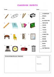 Classroom Objects