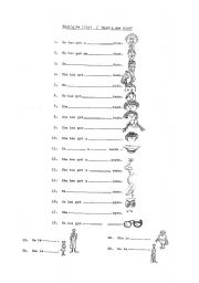 English Worksheet: Whats he like? / Whats she like?