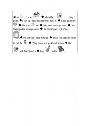 English Worksheet: Enigmatic Letter