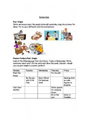 English Worksheet: General review quiz for beginner/intermediate students