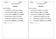 English Worksheet: Who Am I ?