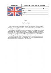 English worksheet: Past Simple - Reg. and Irregular verbs