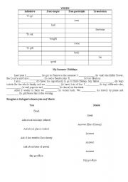 English worksheet: Simple Past