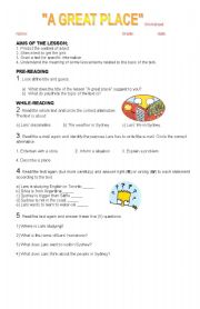 English Worksheet: 