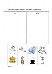 English worksheet: Weather