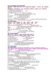 English Worksheet: vocabulary