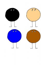 English Worksheet: Colours
