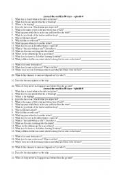 English Worksheet: Around the world in 80 days