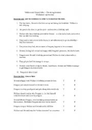 English Worksheet: Wallace and Gromit 