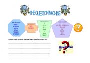 English Worksheet: The Question Machine