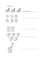 English worksheet: animals of the jungle