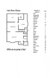 English Worksheet: Decorate our new house with limited budget