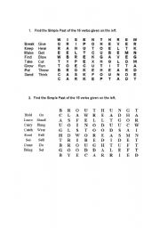 English Worksheet: Simple Past