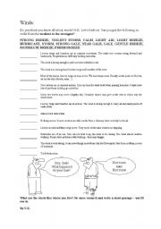 English worksheet: Winds 