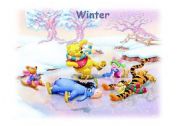 English Worksheet: Pooh winter