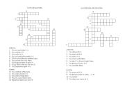 English Worksheet: Crosswords.