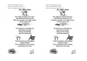 English Worksheet: Poem (rhyming words recognition)
