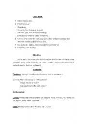 English Worksheet: modal verbs