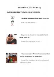 English Worksheet: should