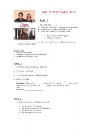 English Worksheet: Meet the parents- at the airport (1)