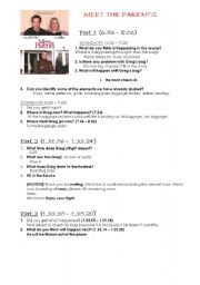 English Worksheet: Meet the parents- at the airport (2)