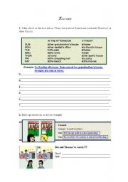 English Worksheet: Simple Past/Adverbs of frequency