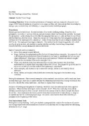 English worksheet: passive voice