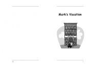 English Worksheet: Marks Vacation--Booklet